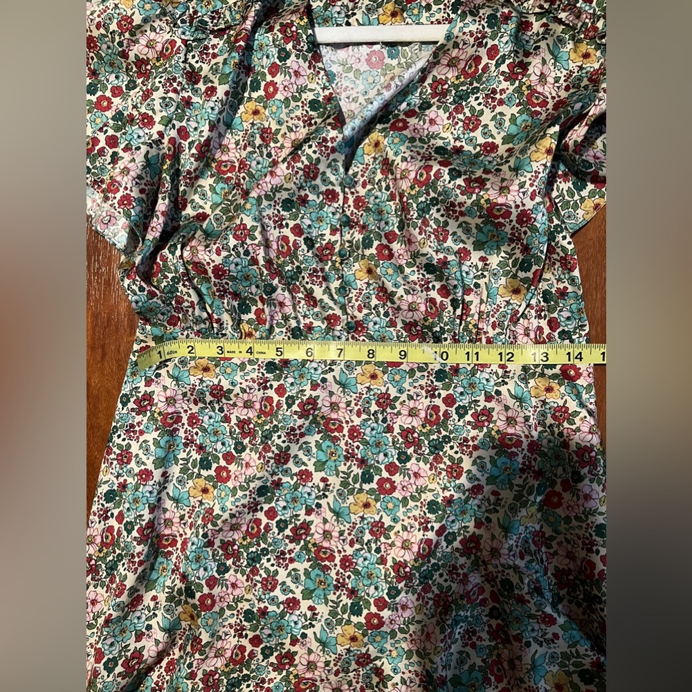 🌸 SANDRO 🌸Fee Floral Ruffle Dress SANDRO - Picture 5 of 16